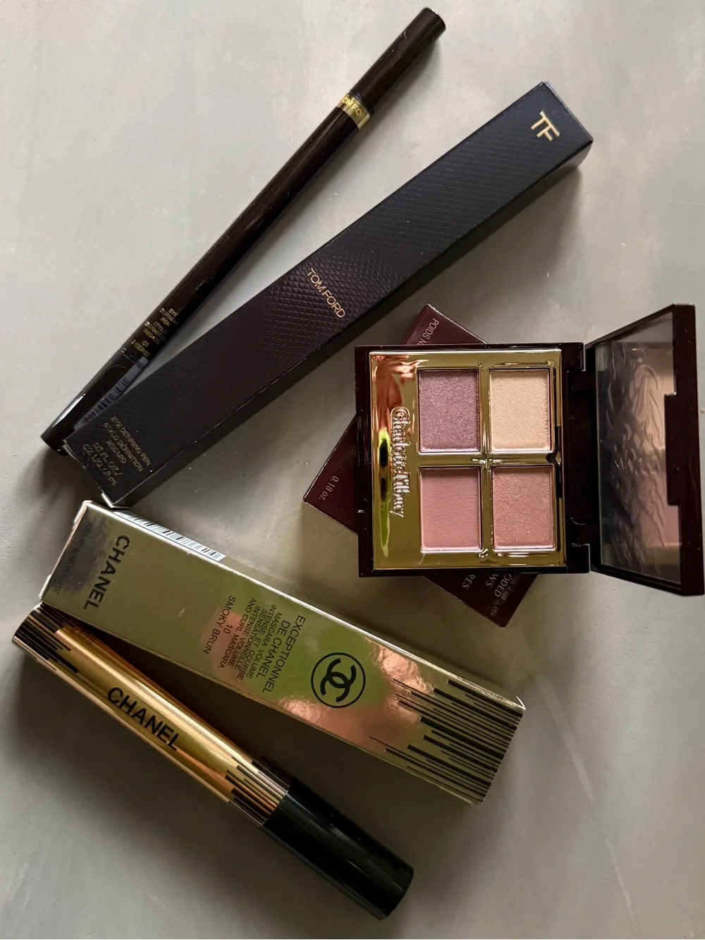 Luxury Beauty Eye BUNDLE - Charlotte Tilbury + Tom Ford + Chanel
